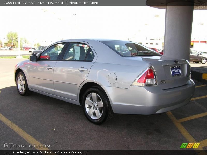 Silver Frost Metallic / Medium Light Stone 2006 Ford Fusion SE