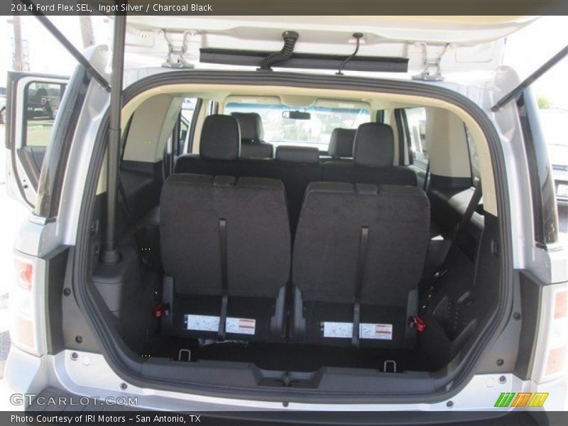 Ingot Silver / Charcoal Black 2014 Ford Flex SEL