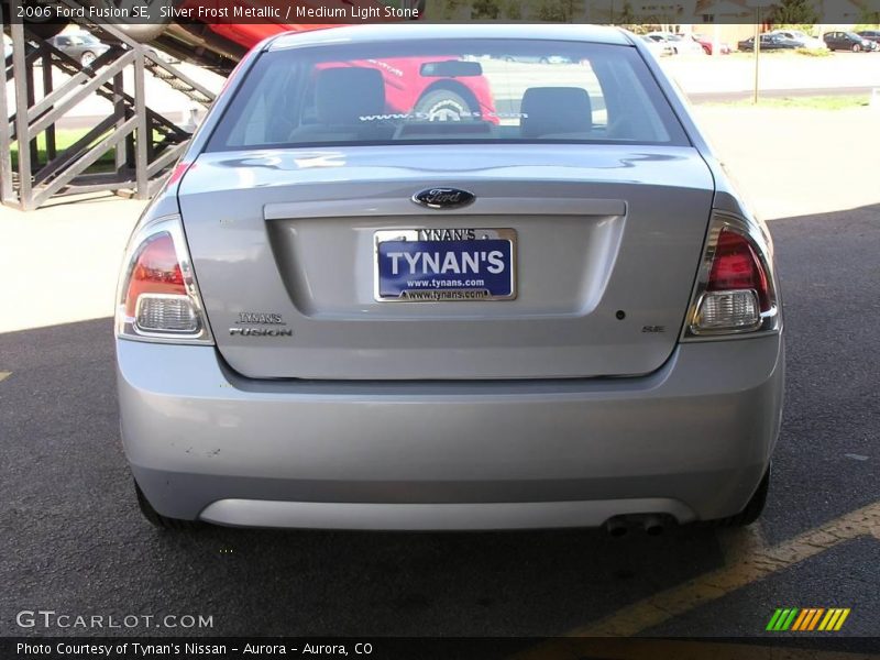 Silver Frost Metallic / Medium Light Stone 2006 Ford Fusion SE