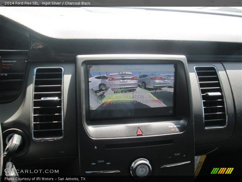 Ingot Silver / Charcoal Black 2014 Ford Flex SEL
