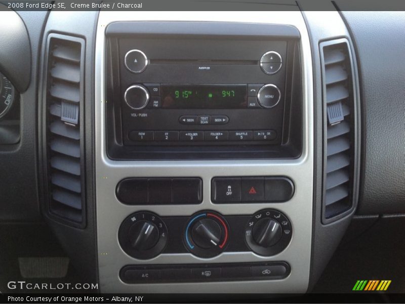 Creme Brulee / Charcoal 2008 Ford Edge SE