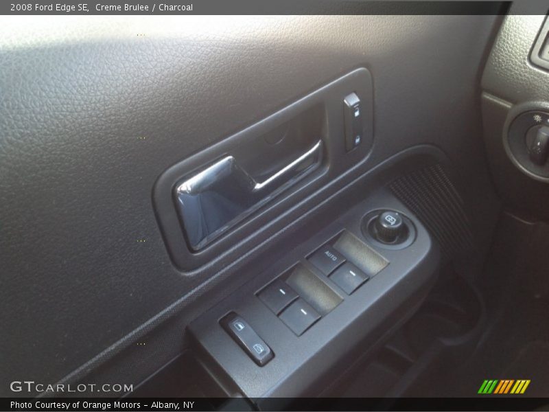Creme Brulee / Charcoal 2008 Ford Edge SE