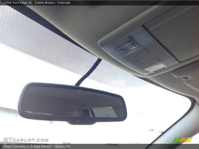 Creme Brulee / Charcoal 2008 Ford Edge SE