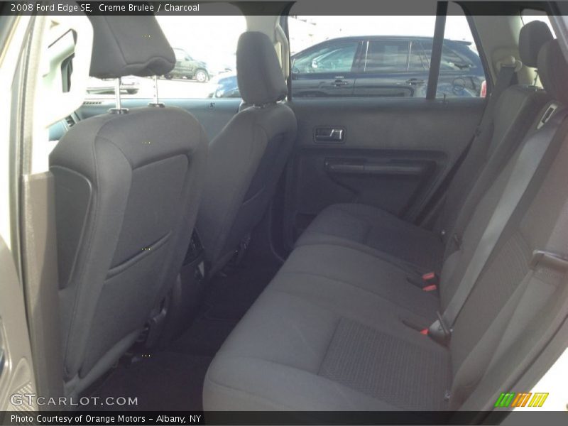 Creme Brulee / Charcoal 2008 Ford Edge SE