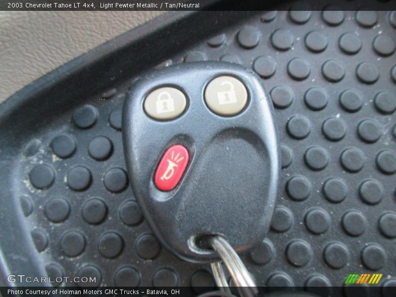 Light Pewter Metallic / Tan/Neutral 2003 Chevrolet Tahoe LT 4x4