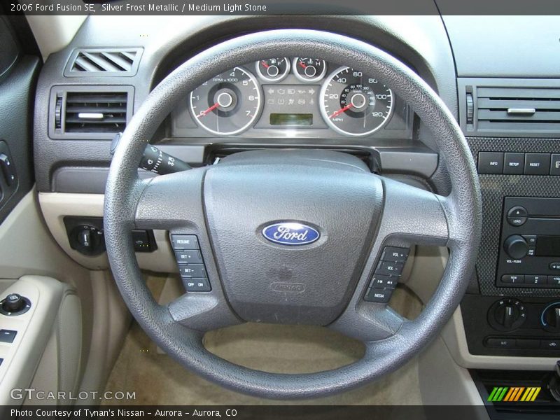 Silver Frost Metallic / Medium Light Stone 2006 Ford Fusion SE