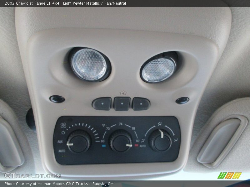 Light Pewter Metallic / Tan/Neutral 2003 Chevrolet Tahoe LT 4x4