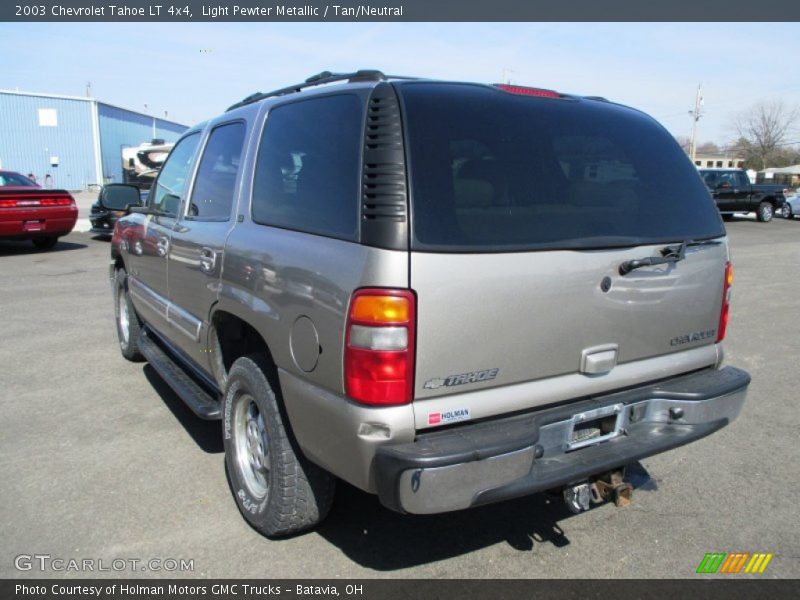 Light Pewter Metallic / Tan/Neutral 2003 Chevrolet Tahoe LT 4x4