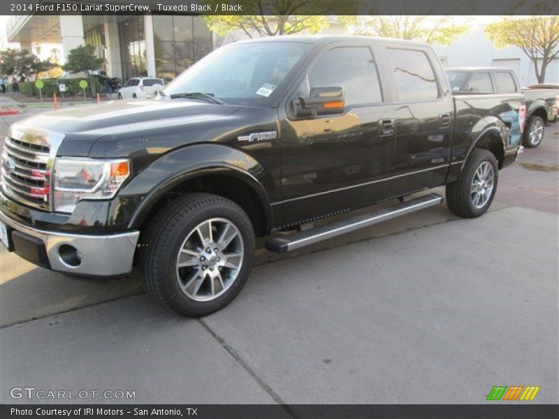 Tuxedo Black / Black 2014 Ford F150 Lariat SuperCrew