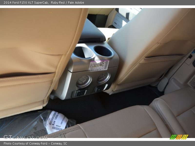 Ruby Red / Pale Adobe 2014 Ford F150 XLT SuperCab