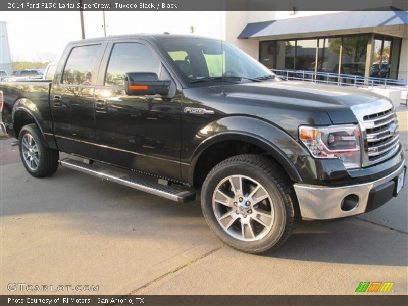Tuxedo Black / Black 2014 Ford F150 Lariat SuperCrew