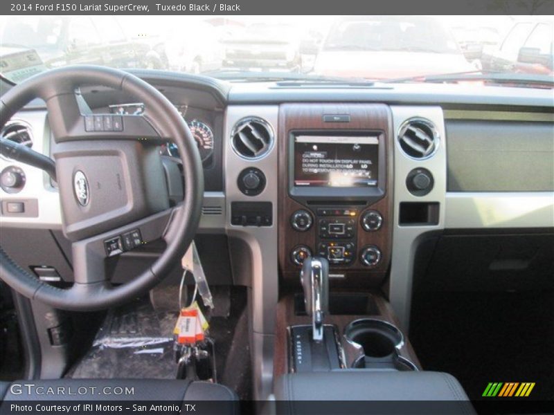 Tuxedo Black / Black 2014 Ford F150 Lariat SuperCrew