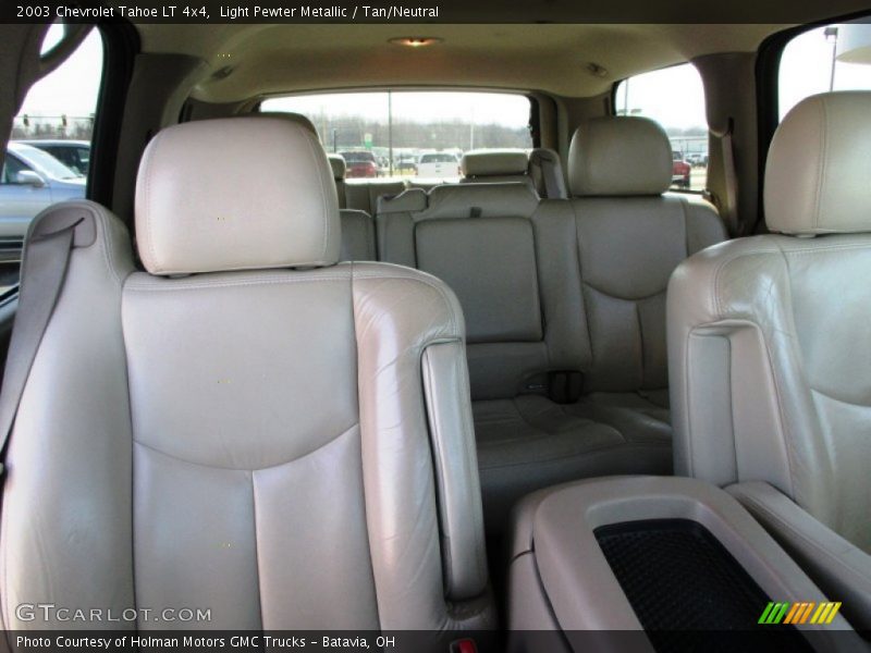 Light Pewter Metallic / Tan/Neutral 2003 Chevrolet Tahoe LT 4x4