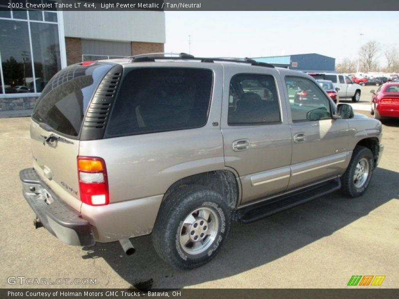 Light Pewter Metallic / Tan/Neutral 2003 Chevrolet Tahoe LT 4x4
