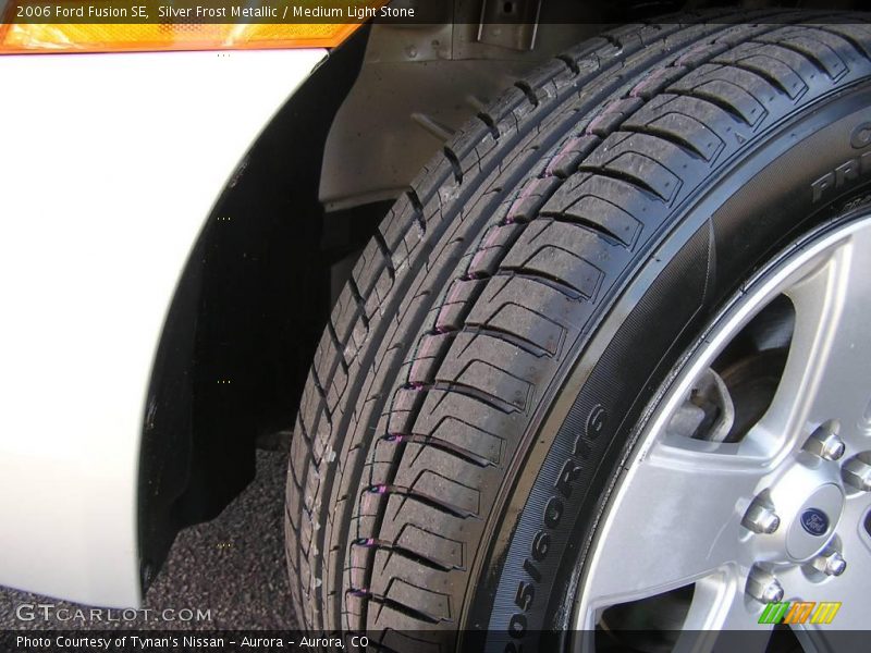 Silver Frost Metallic / Medium Light Stone 2006 Ford Fusion SE