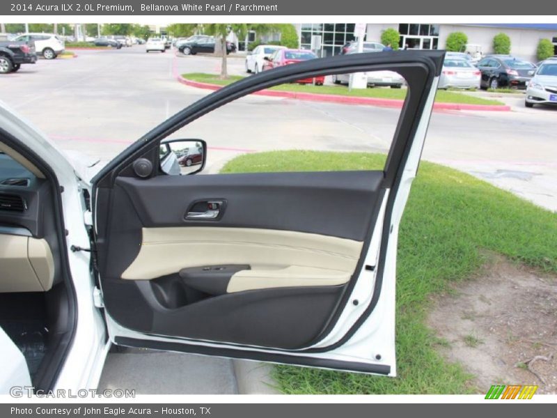 Bellanova White Pearl / Parchment 2014 Acura ILX 2.0L Premium