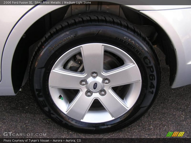 Silver Frost Metallic / Medium Light Stone 2006 Ford Fusion SE