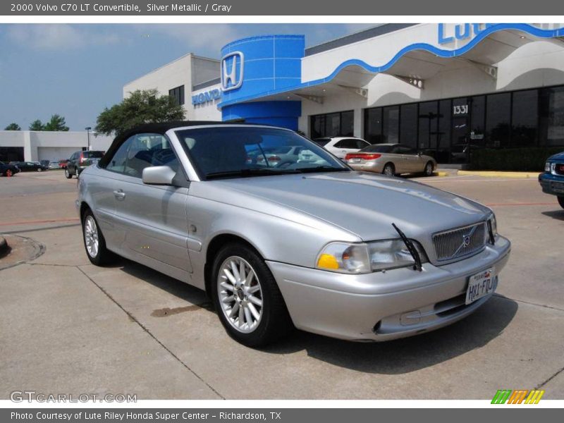 Silver Metallic / Gray 2000 Volvo C70 LT Convertible
