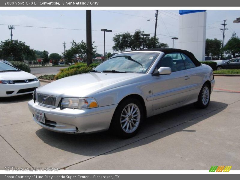 Silver Metallic / Gray 2000 Volvo C70 LT Convertible