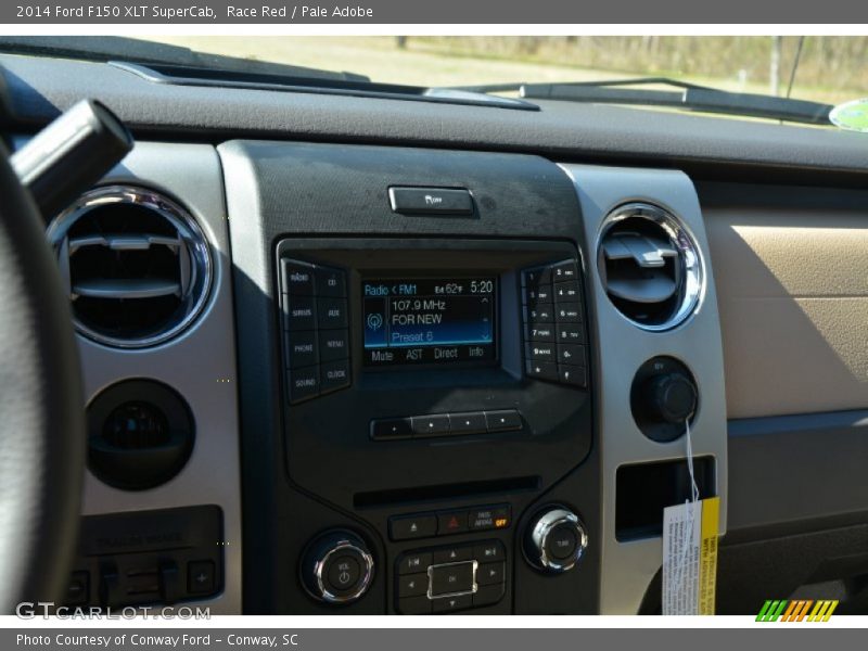 Race Red / Pale Adobe 2014 Ford F150 XLT SuperCab