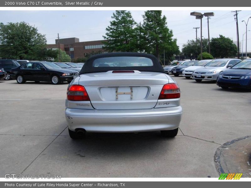 Silver Metallic / Gray 2000 Volvo C70 LT Convertible