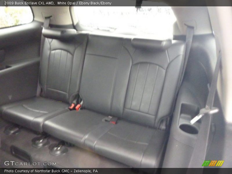 White Opal / Ebony Black/Ebony 2009 Buick Enclave CXL AWD
