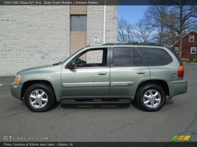 Silver Green Metallic / Medium Pewter 2004 GMC Envoy SLT 4x4