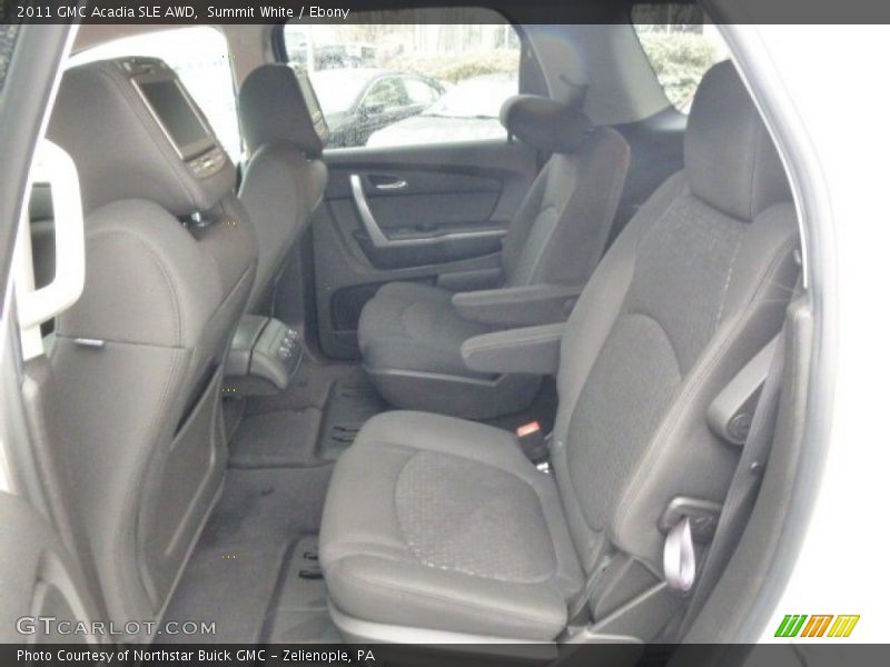 Summit White / Ebony 2011 GMC Acadia SLE AWD