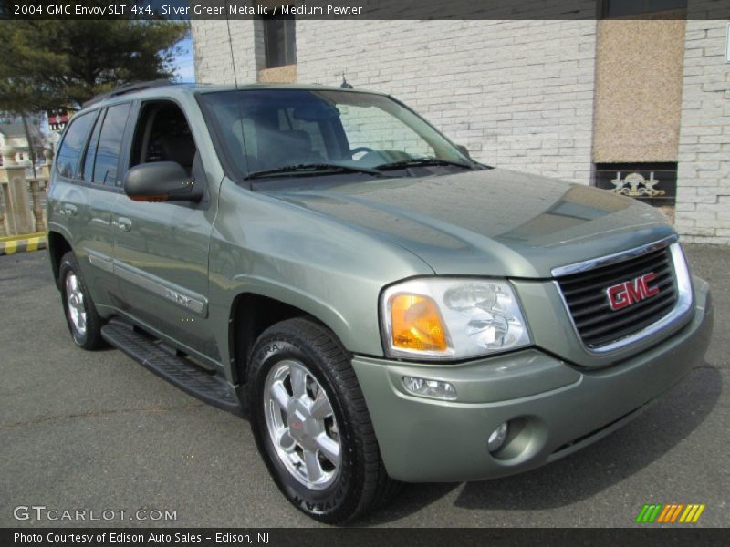 Silver Green Metallic / Medium Pewter 2004 GMC Envoy SLT 4x4