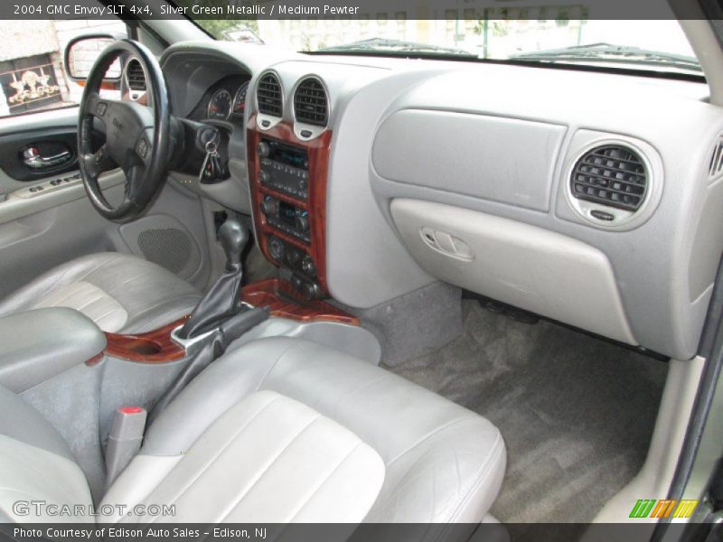 Silver Green Metallic / Medium Pewter 2004 GMC Envoy SLT 4x4