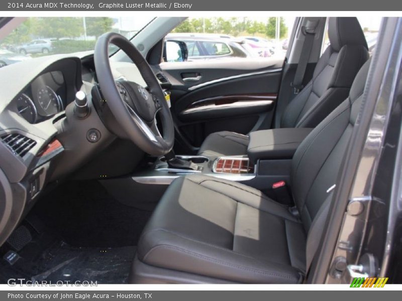 Graphite Luster Metallic / Ebony 2014 Acura MDX Technology