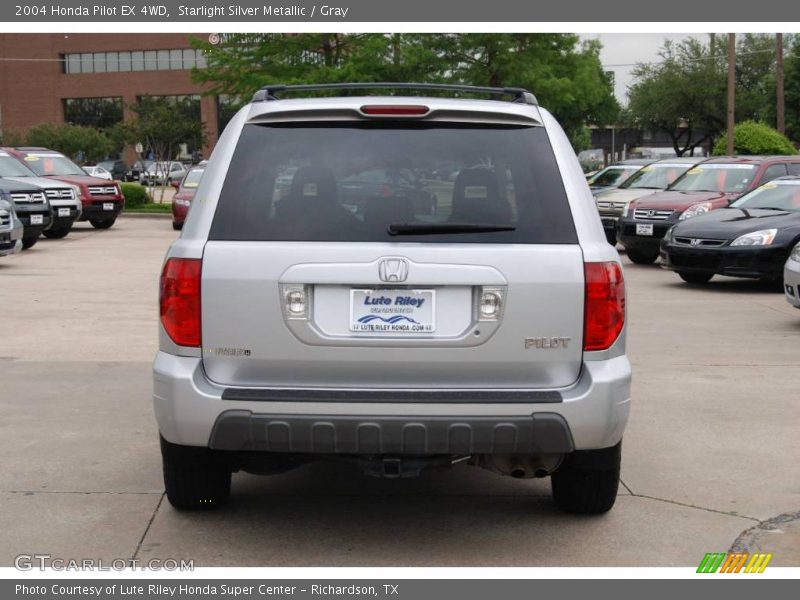 Starlight Silver Metallic / Gray 2004 Honda Pilot EX 4WD