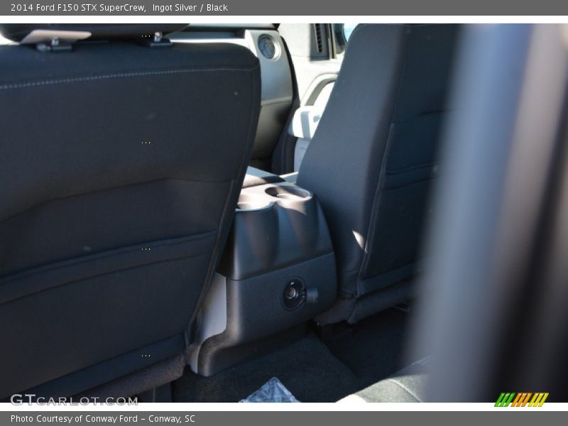 Ingot Silver / Black 2014 Ford F150 STX SuperCrew