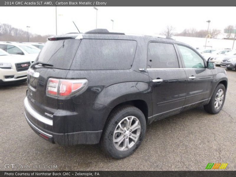Carbon Black Metallic / Ebony 2014 GMC Acadia SLT AWD