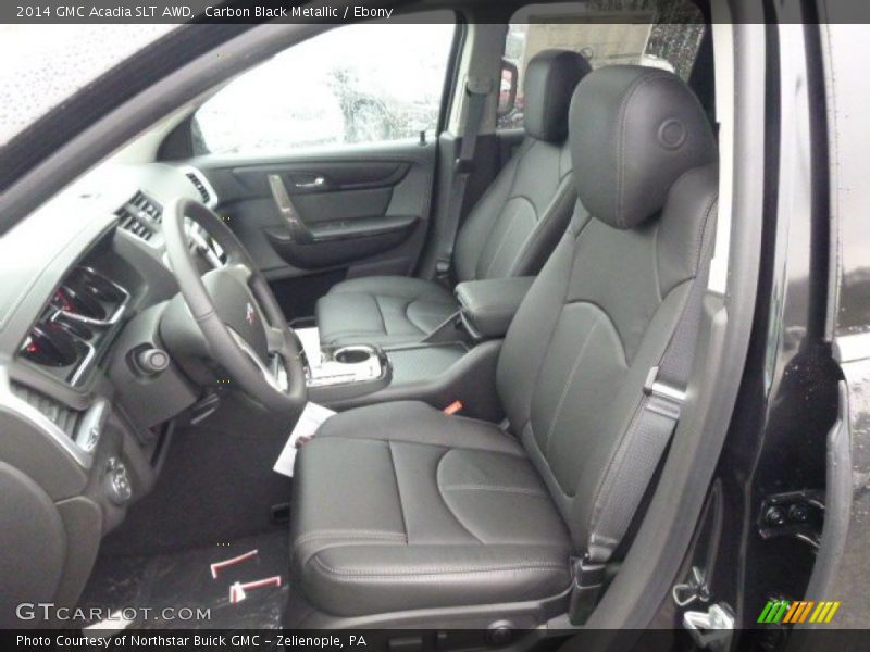 Carbon Black Metallic / Ebony 2014 GMC Acadia SLT AWD