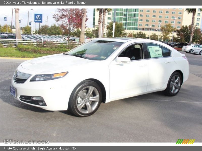 Bellanova White Pearl / Ebony 2014 Acura TL Advance