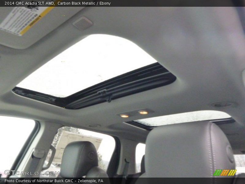 Carbon Black Metallic / Ebony 2014 GMC Acadia SLT AWD