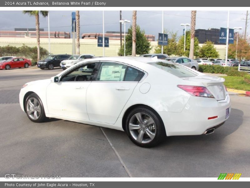 Bellanova White Pearl / Ebony 2014 Acura TL Advance