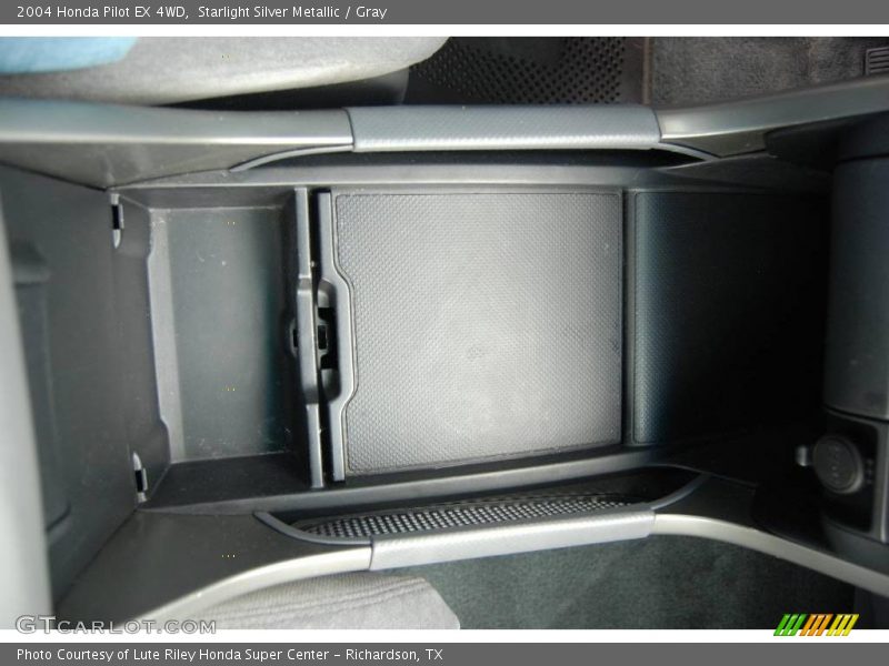 Starlight Silver Metallic / Gray 2004 Honda Pilot EX 4WD
