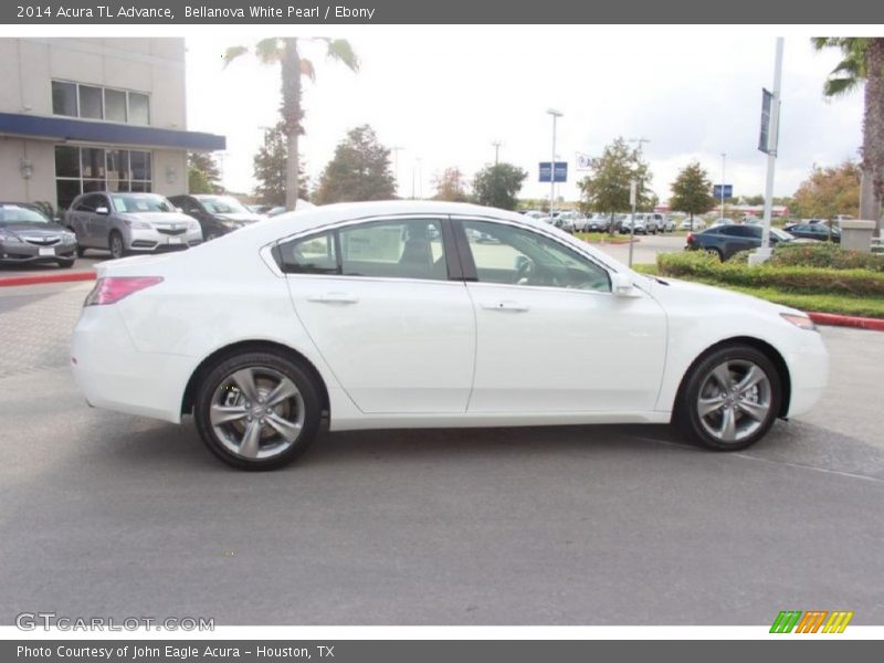 Bellanova White Pearl / Ebony 2014 Acura TL Advance