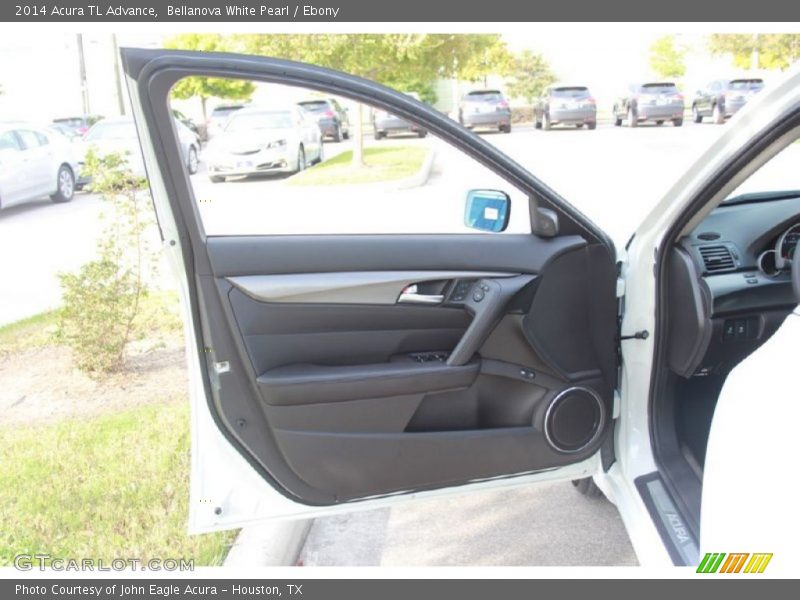 Bellanova White Pearl / Ebony 2014 Acura TL Advance