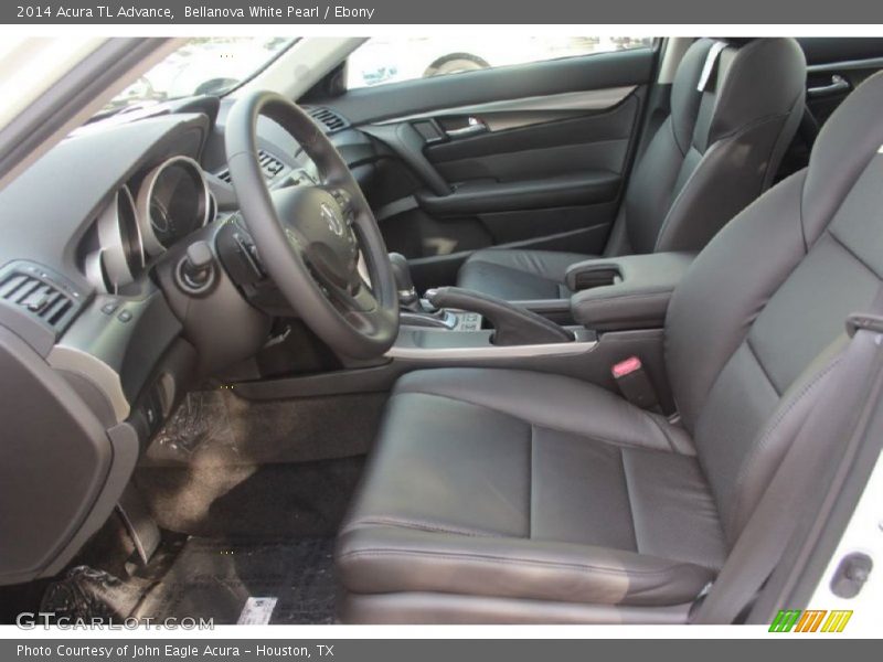 Bellanova White Pearl / Ebony 2014 Acura TL Advance