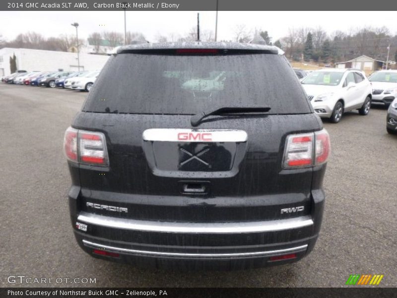 Carbon Black Metallic / Ebony 2014 GMC Acadia SLT AWD