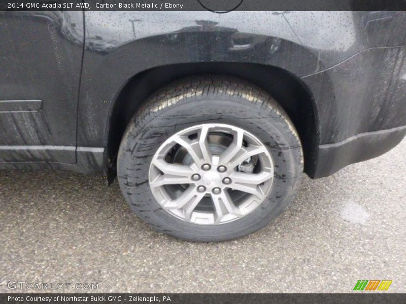 Carbon Black Metallic / Ebony 2014 GMC Acadia SLT AWD