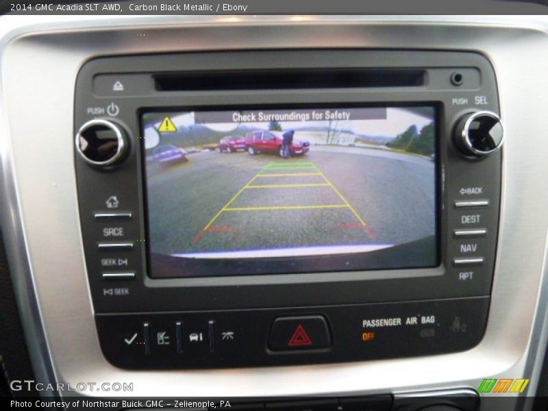 Carbon Black Metallic / Ebony 2014 GMC Acadia SLT AWD