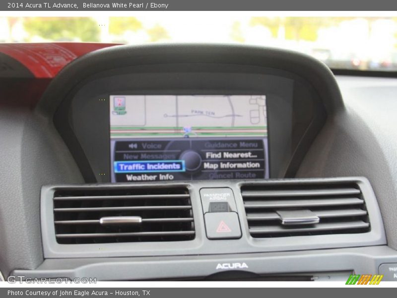 Bellanova White Pearl / Ebony 2014 Acura TL Advance