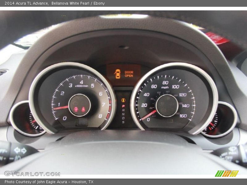 Bellanova White Pearl / Ebony 2014 Acura TL Advance