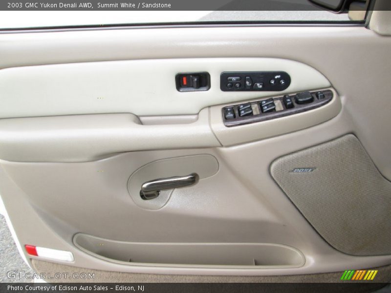 Summit White / Sandstone 2003 GMC Yukon Denali AWD