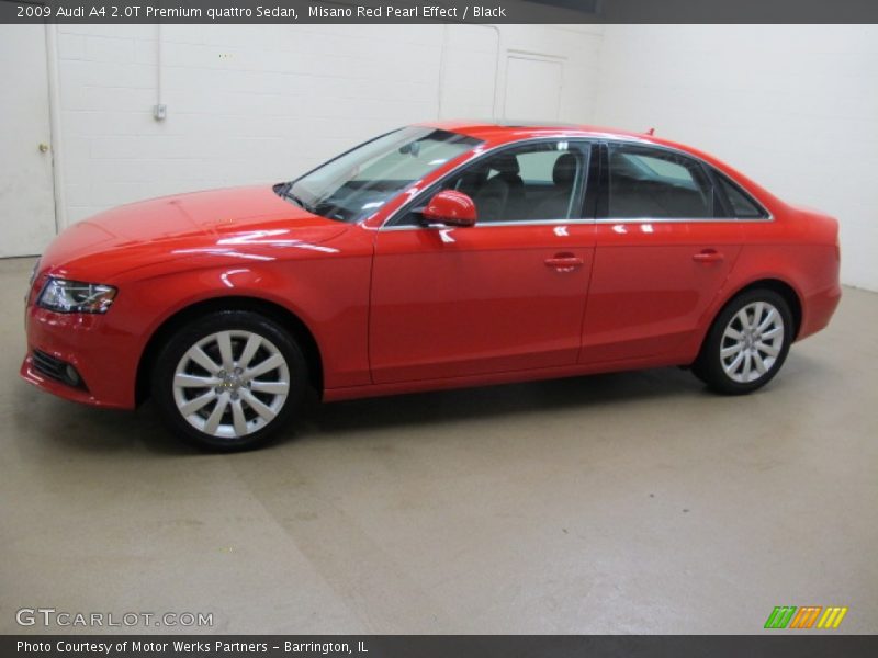  2009 A4 2.0T Premium quattro Sedan Misano Red Pearl Effect