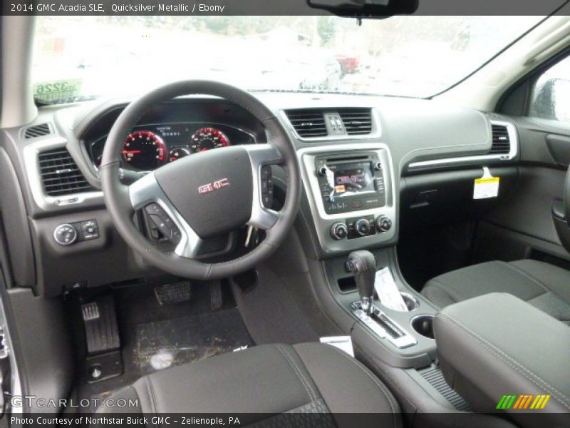 Quicksilver Metallic / Ebony 2014 GMC Acadia SLE